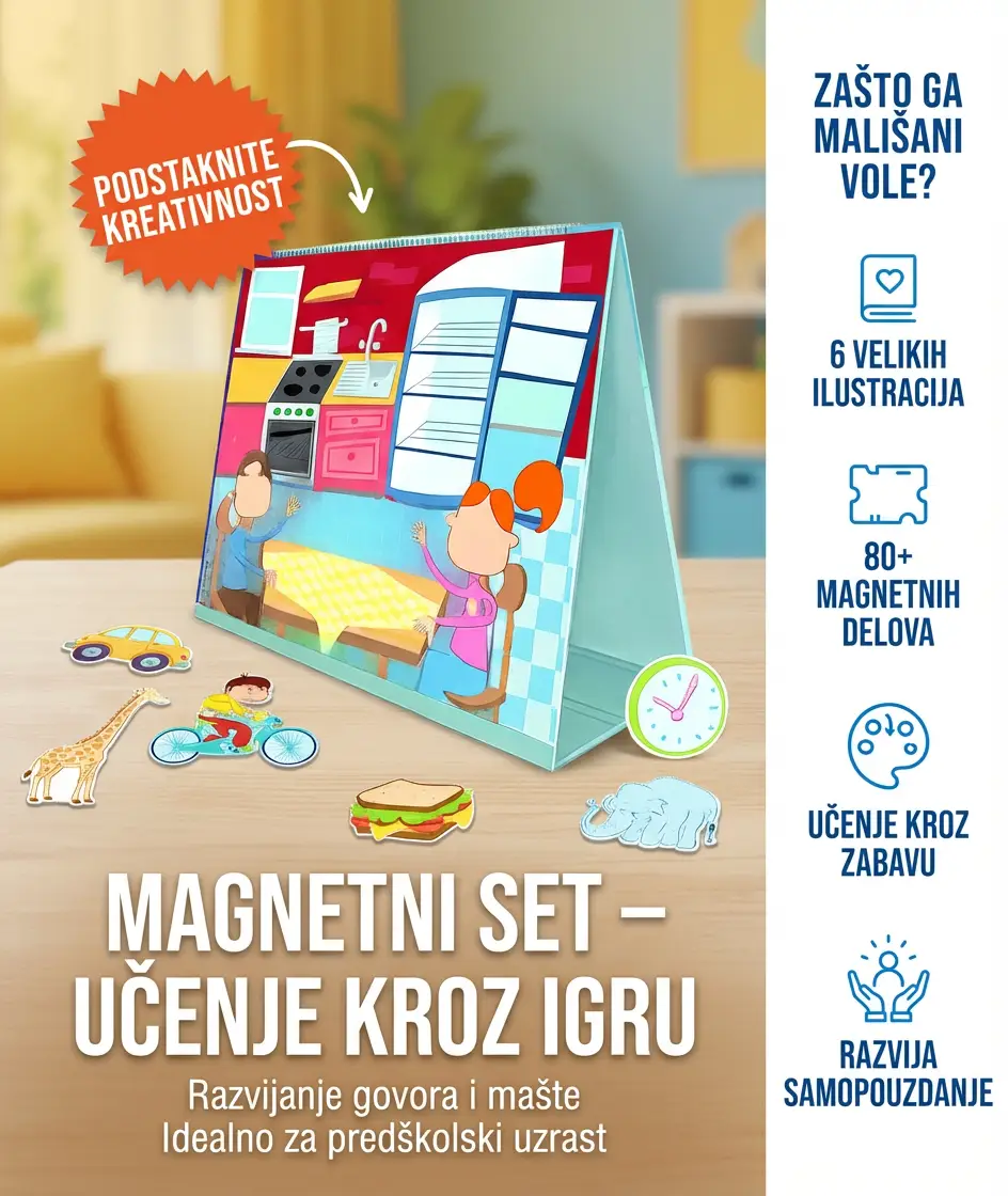 Magnetni set – učenje kroz igru